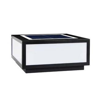Đèn Trụ Cổng Vuông Năng Lượng Mặt Trời Kích Thước 20cm 25cm 30cm 40cm | Đèn Sân Vườn NLMT Chống Nước BH 1 Năm