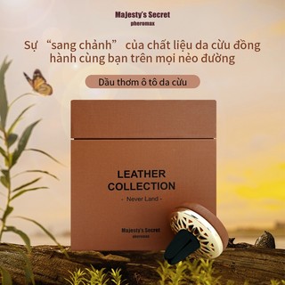 Nước Hoa Ô Tô ,sáp thơm ô tô, Nước Hoa Xe Hơi Chất liệu da cừu cao cấp nhỏ,khử mùi ô tô，Chống say xe