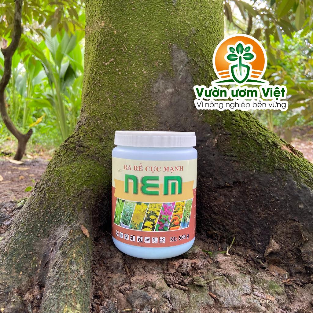 Phân bón kích rễ NEM siêu kích rễ dưỡng lá cực mạnh cho rau màu, cây ăn trái, cây kiểng - 500gr