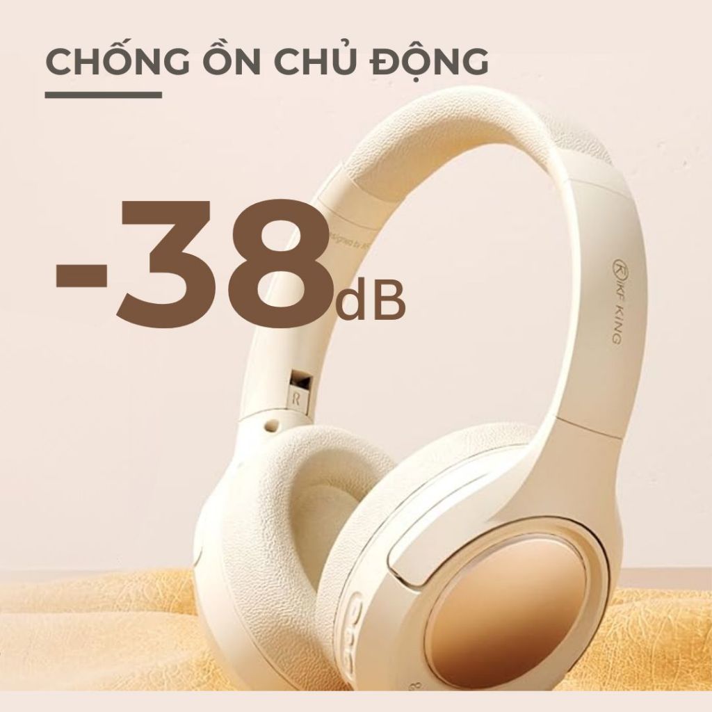 Tai nghe Bluetooth iKF King, Âm thanh HiFi, Chống ồn chủ động đỉnh cao, Bass mạnh- Bảo hành 12 tháng | BigBuy360 - bigbuy360.vn