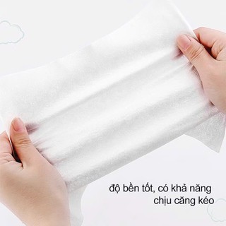 Bịch 60 Tờ Khăn Giấy Ướt 3 Lớp Không Cồn An Toàn Cho Da- KHĂN ƯỚT LAU MẶT CHO MẸ & BÉ - MÃ: KHANGIAYUOTCHOBE24