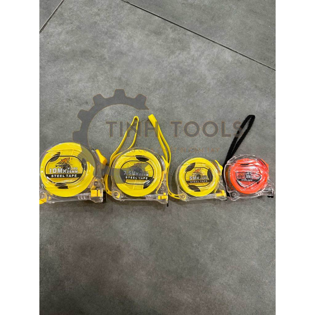 [Giao tùy màu] Thước kéo | Thước cuộn Yan thường đủ size có lỗ ban hoặc không lỗ ban 3m, 5m, 7.5m và 10m