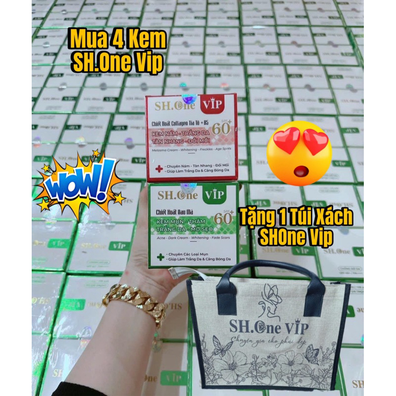 [ CHÍNH HÃNG ] KEM SH.ONE VIP HỖ TRỢ TRỊ MỤN, GIÚP GIẢM NÁM, MỜ THÂM ...