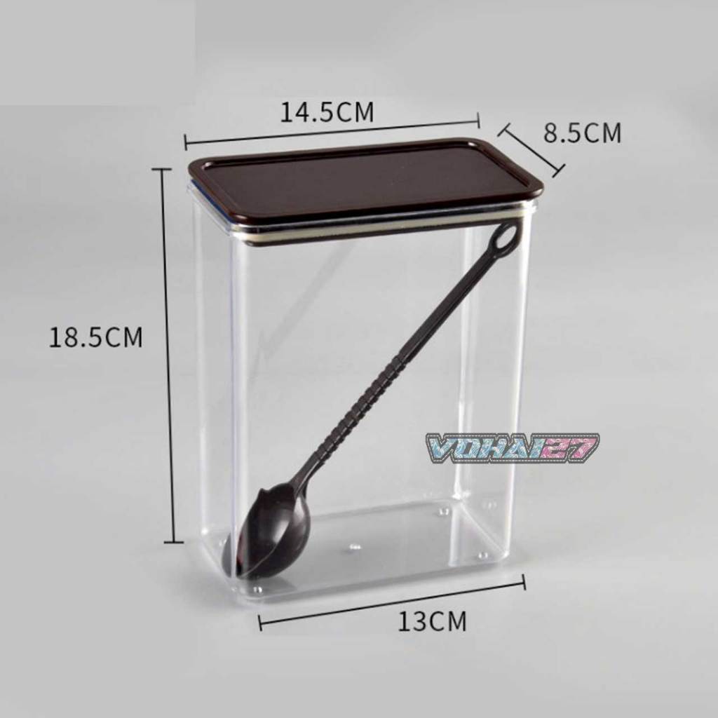 Hộp Nhựa Đựng Bột, Hạt, Cà Phê - Hộp Nhựa Đựng Thực Phẩm