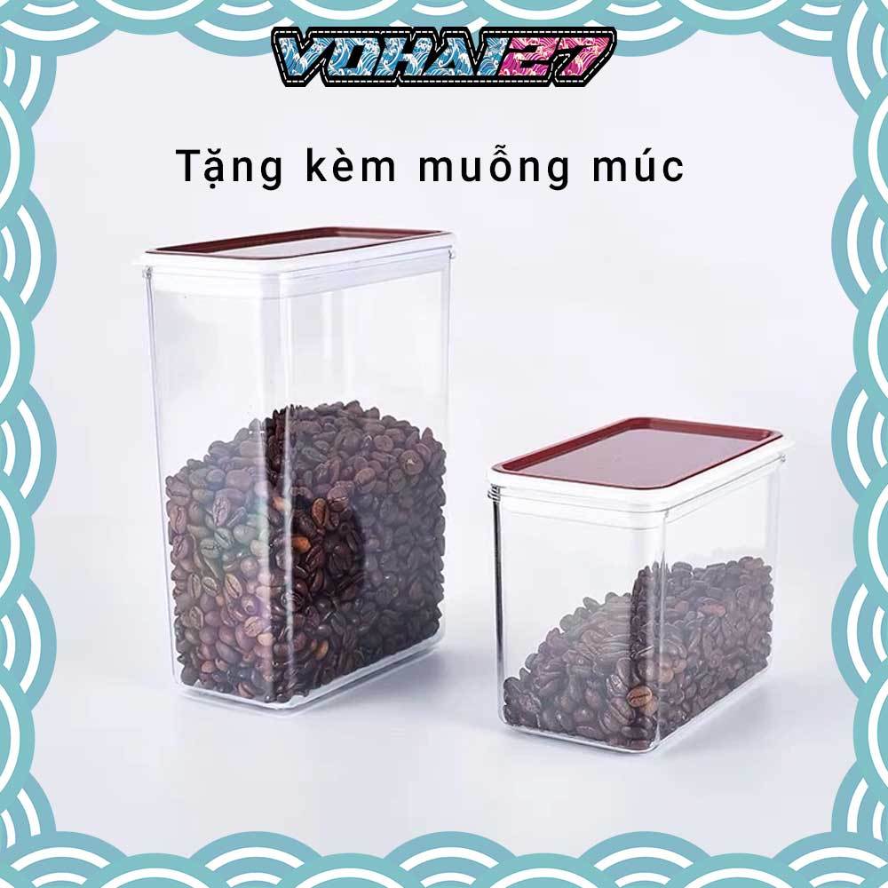 Hộp Nhựa Đựng Bột, Hạt, Cà Phê - Hộp Nhựa Đựng Thực Phẩm