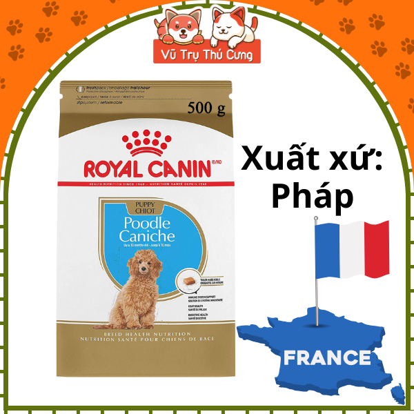 Hạt cho Chó con Royal Canin Poodle Puppy 500g