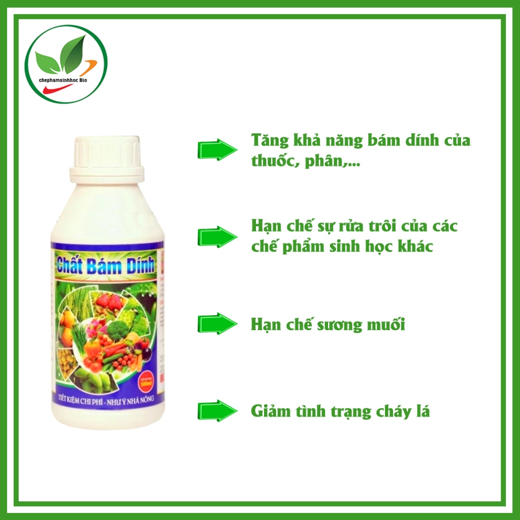 CHẤT BÁM DÍNH SINH HỌC. CHAI 500ML