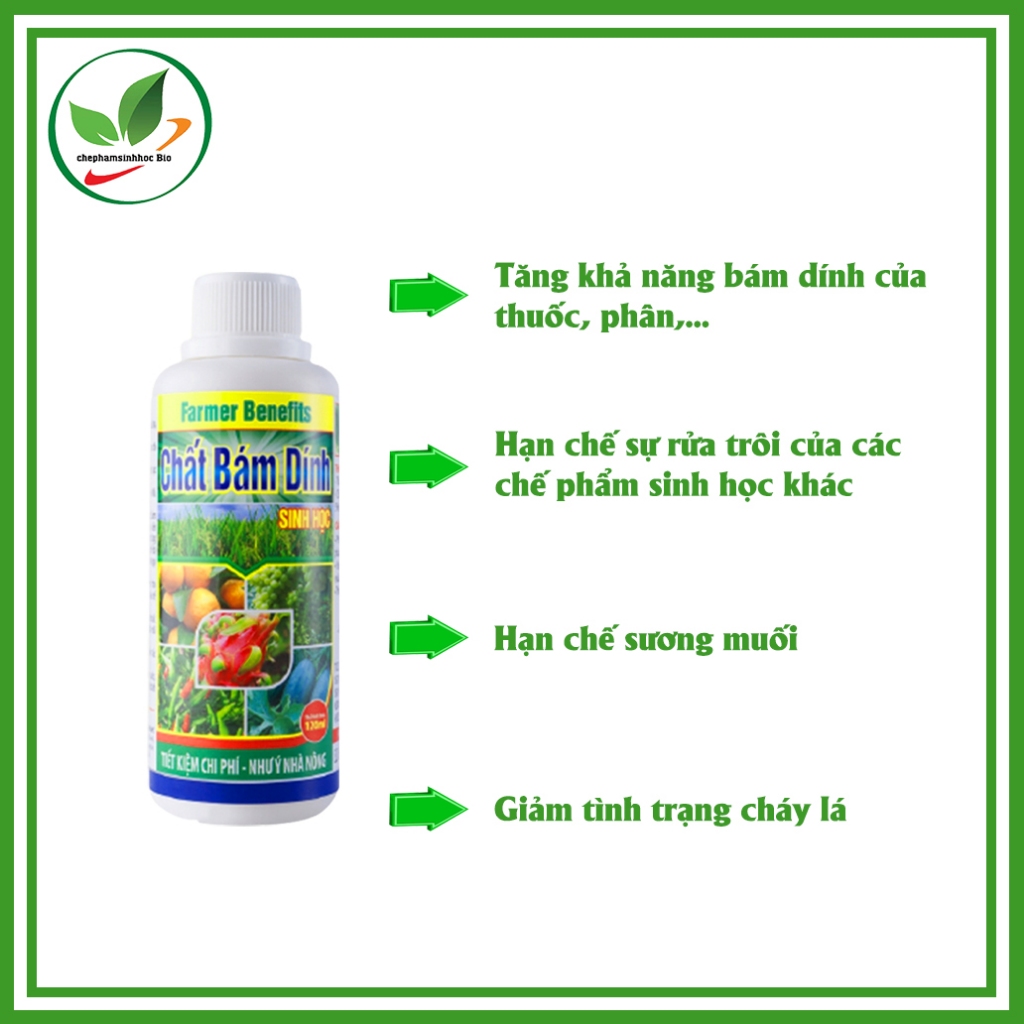 CHẤT BÁM DÍNH SINH HỌC. CHAI 120ML