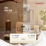 Máy Làm Sữa Hạt Masuto | Dung Tích Lớn, Trợ Lý Giọng Nói, Cối Thủy Tinh Cường Lực Cao Cấp. 12 Chế Độ, Xay Hạt Nhuyễn Mịn — ảnh 7