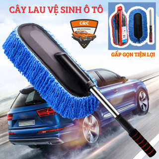 Cây lau xe ô tô gấp gọn - bảo vệ nước sơn, chống trầy xước hiệu quả. Chổi lau vệ sinh xe hơi cao cấp