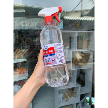 cồn sát khuẩn 90 độ chai 1 lít .