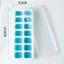 KHAY LÀM ĐÁ, Khay đá Silicon 14 viên có nắp đậy, Khuôn làm kem, làm thạch hoa quả tiện lợi bền bỉ - KHAYLAMDA438