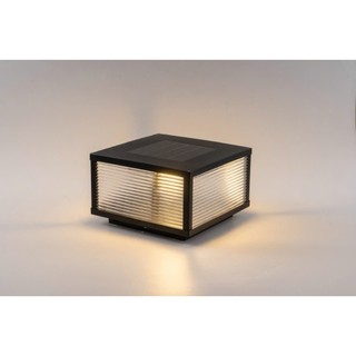 (KÈM QUÀ TẶNG) Đèn Trụ Cổng Năng Lượng Mặt Trời 20cm 25cm 30cm 40cm, Đèn Sân Vườn NLMT 3 Màu Chống Nước BH 1 Năm