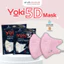 Khẩu trang 5D Yoki Mask 4 lớp kháng khuẩn 2.5PM hàng chính hãng công ty