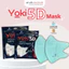 Khẩu trang 5D Yoki Mask 4 lớp kháng khuẩn 2.5PM hàng chính hãng công ty