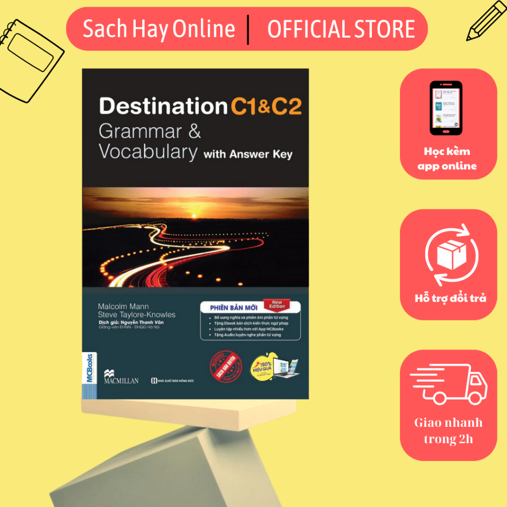 Sách - Destination C1&C2 Grammar and Vocabulary Tặng Audio và bài tập ...
