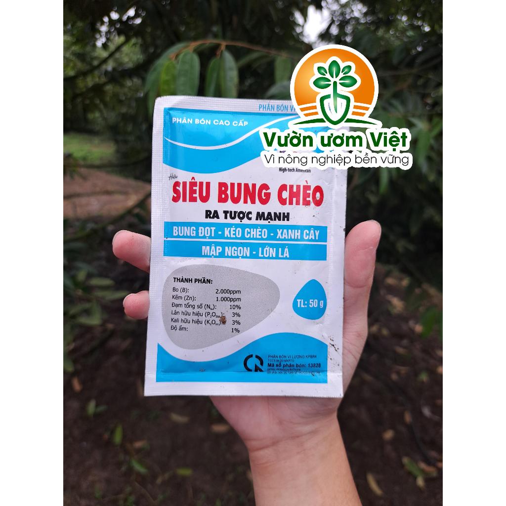 Phân bón lá SIÊU BUNG CHÈO kích ra đọt non, chồi mới cực mạnh, dưỡng bộ lá xanh tốt, bóng mượt