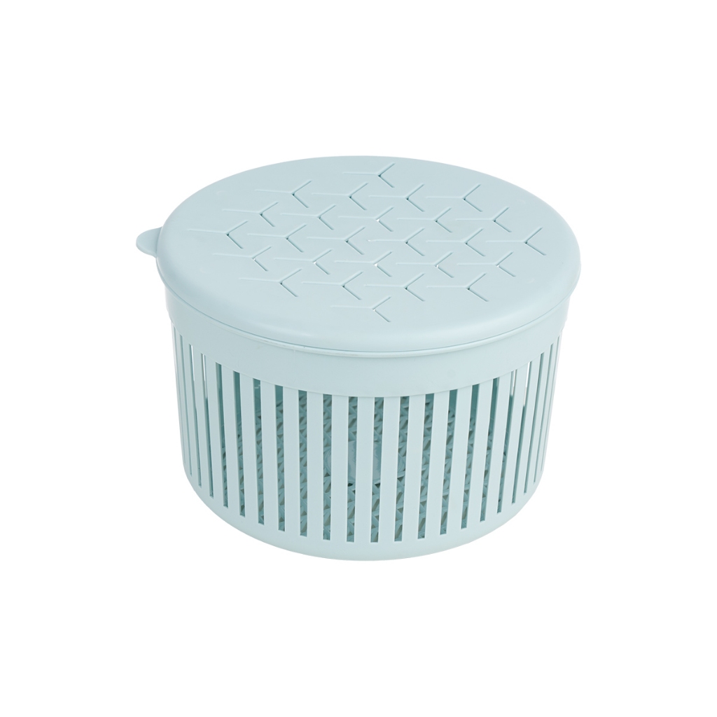 Rổ Nắp Tròn Thái Miệng 16.5 x Đáy 12.5 x Cao 10.5 (cm) Chính Hãng Việt Nhật (mã 3396)