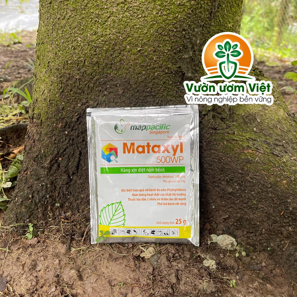 Thuốc trừ bệnh Mataxyl 500WP chính hãng Mappacific nhập khẩu Singapore - 25gr