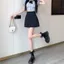 Chân Váy Công Sở Nữ Thiết Kế Lưng Cao Chữ A Ngắn Trắng Đen Ulzzang Cạp Cao Vintage Ôm Body CV002