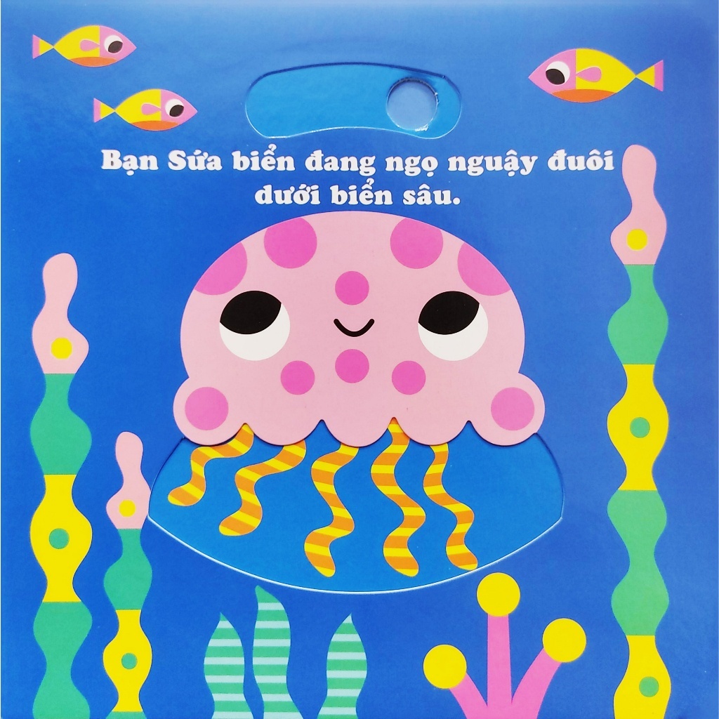 Ảnh Sách bìa cứng - Chuyển Động Vui Vẻ - sách tương tác phát triển khả năng vận động cho bé 0-6 tuổi 4