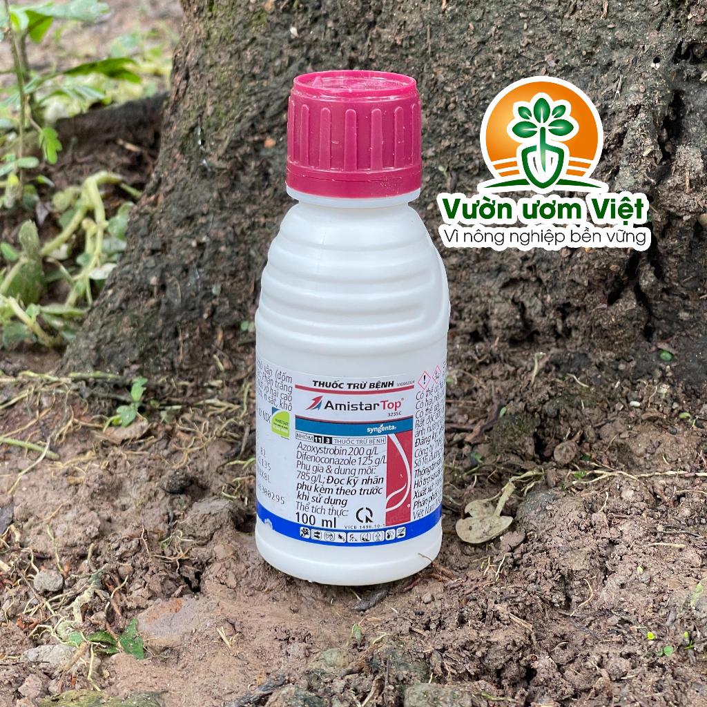 Thuốc trừ bệnh Amistar Top 325SC trị rỉ sắt, thán thư, lem lép hạt, chết non, phần trắng - 100ml