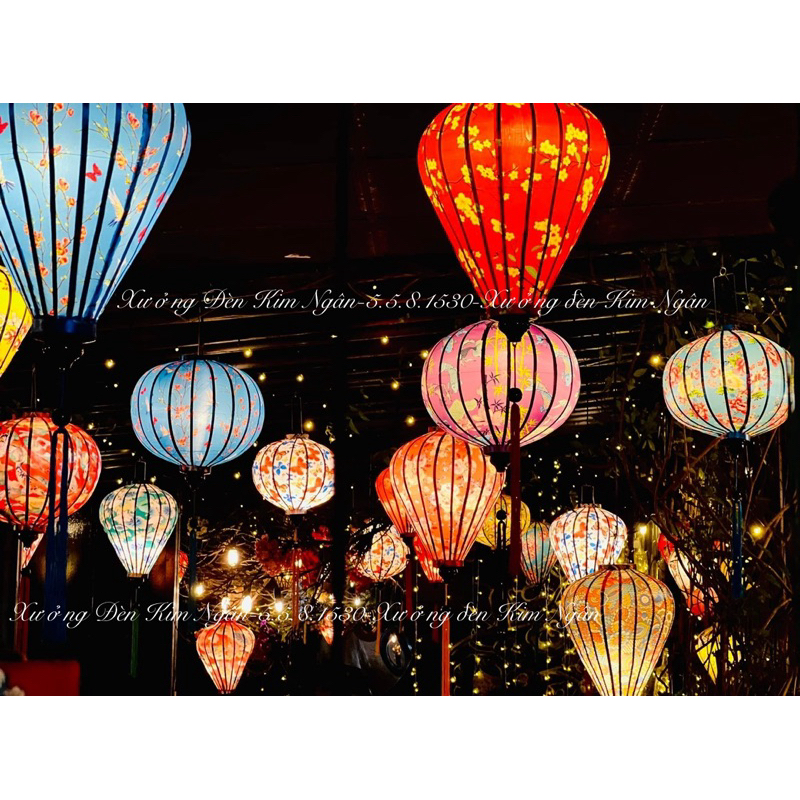 Đèn Lồng Trang Trí Lễ Hội An (CÓ SẴN) ( 30cm-40cm-45cm )mua 10=s