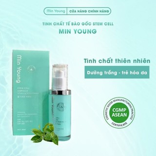 Min Young tinh chất tế bào gốc dưỡng trắng cải thiện sắc tố da trẻ hóa làn da 40ml
