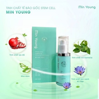 Min Young tinh chất tế bào gốc dưỡng trắng cải thiện sắc tố da trẻ hóa làn da 40ml