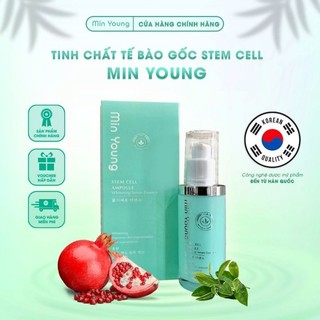 Min Young tinh chất tế bào gốc dưỡng trắng cải thiện sắc tố da trẻ hóa làn da 40ml