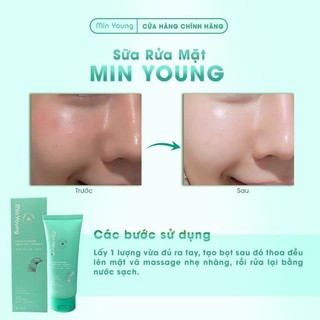Sữa Rửa Mặt Min Young 100ml .Làm dịu da giữ ẩm làn da