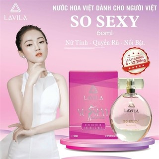 [Mua 1 Tặng 1] Nước hoa nữ So Sexy Lavila EDP 60ml - Tặng 1 nước hoa 20ml