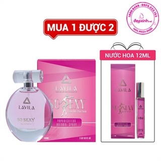 [Mua 1 Tặng 1] Nước hoa nữ So Sexy Lavila EDP 60ml - Tặng 1 nước hoa 20ml