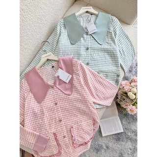 𝗛𝗮̀𝗻𝗴 𝗰𝗵𝗶́𝗻𝗵 𝗵𝗮̃𝗻𝗴 Set Đồ Ngủ Pyjama 𝐋𝐞𝐚𝐥𝐢𝐚 form rộng kẻ chất siêu nhẹ - O.N WORKSHOP