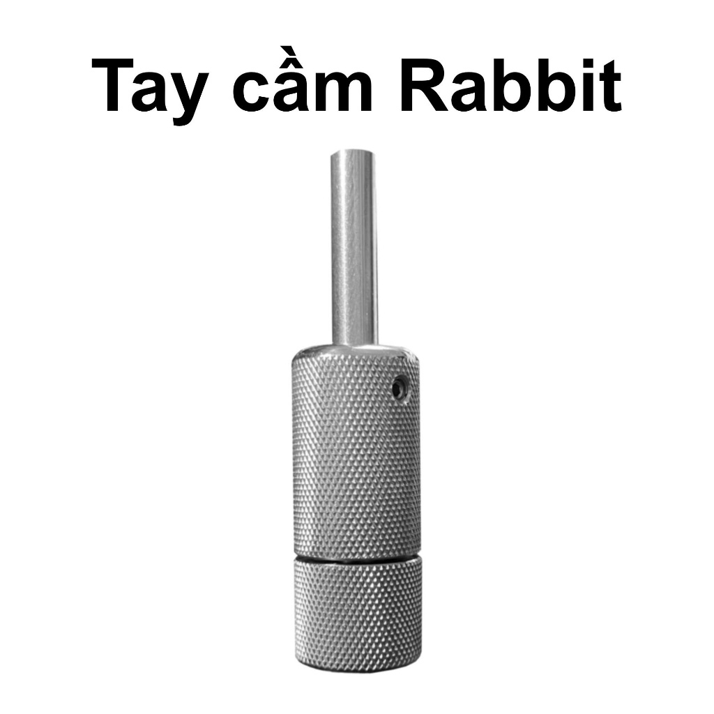 Tay cầm máy xăm Rabbit size 22mm - chất liệu inox cao cấp. Tay cầm máy ...