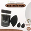 Bông mút tán nền Kun set 3 chiếc siêu mịn bám phấn chính hãng TH Beauty Cosmetics