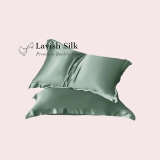 (Quà tặng)Vỏ gối áo gối  Lụa nằm hoăc ôm LS Lavish Silk êm ái mềm mại cao cấp - Giao màu ngẫu nhiên
