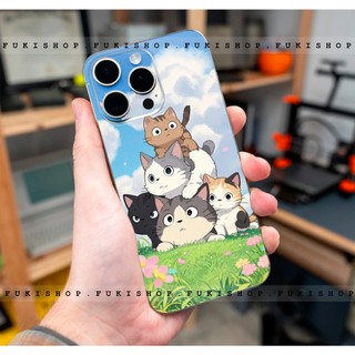 Miếng dán Skin Mặt lưng Sau Mèo MS02 FULL VIỀN Dành Cho Các dòng ANDROID , 16 pro max 15 pro max 14 pro ma