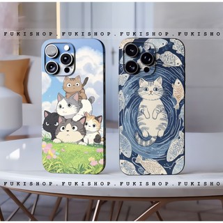 Miếng dán Skin Mặt lưng Sau Mèo MS02 FULL VIỀN Dành Cho Các dòng ANDROID , 16 pro max 15 pro max 14 pro ma