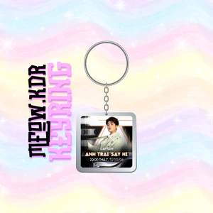 Móc khoá nhựa/Keyring ca sĩ Captain Boy (Đọc mô tả để biết thêm thông tin)