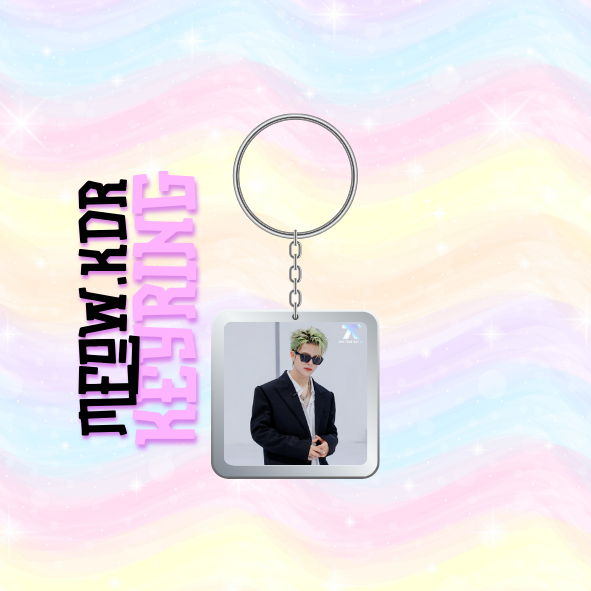 Móc khoá nhựa/Keyring ca sĩ Quang Anh Rhyder (Đọc mô tả để biết thêm thông tin)