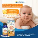 Vitamin D3 thuần tinh khiết Nordic Naturals lọ 22,5ml, Hỗ trợ phát triển hệ xương răng & nhịp giấc ngủ cho bé 0-12 tháng — ảnh 3