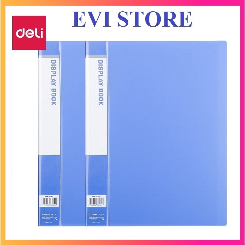 Bìa nhiều lá A4 Deli I Bìa hồ sơ I File lá 5210 / 5220 / 5230 / 5240 ...