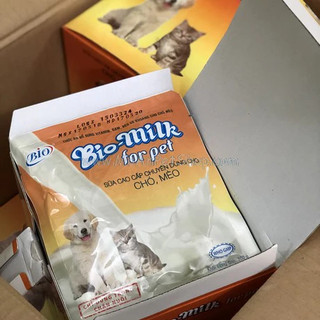 Sữa Bio Milk Cao Cấp 100g Cung Cấp Canxi Cho Chó Mèo Con Sơ Sinh, Thú Cưng Mang Bầu Biếng Ăn