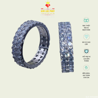 Women's Gold-Plated Ring by KIMLOCPHAT - Trangsứcbạccaocấp