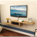 Kệ tivi gỗ treo tường phòng khách phòng ngủ hiện đại kệ trang trí gỗ MDF bền đẹp chống mối mọt thương hiệu Nội Thất NSD — ảnh 3