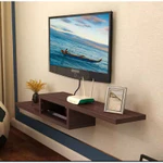 Kệ tivi gỗ treo tường phòng khách phòng ngủ hiện đại kệ trang trí gỗ MDF bền đẹp chống mối mọt thương hiệu Nội Thất NSD — ảnh 1