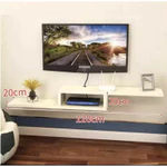 Kệ tivi gỗ treo tường phòng khách phòng ngủ hiện đại kệ trang trí gỗ MDF bền đẹp chống mối mọt thương hiệu Nội Thất NSD — ảnh 4