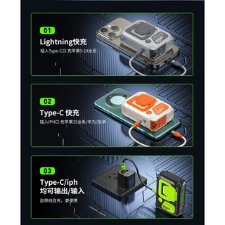 [CHỨNG NHẬN CCC] Pin dự phòng không dây Wekome WP-89 10000mAh Wireless 15W TypeC LN in 18W, out 20W, có phích cắm sạc