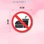 Decal Dán Biển Báo No Smoking Free Wifi Cấm Ăn Uống Push Pull Sticker biển báo kháng nước dán kính gỗ tường DCL-9-NHIEU